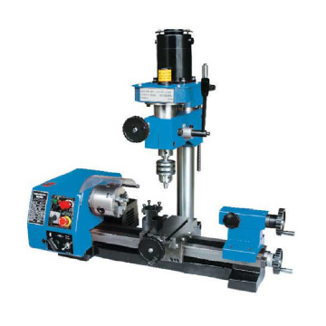 Shanghai manufacturer mini metal lathe milling machine SP2301 lathe mill combo with 140mm swing and 10mm drill capacity